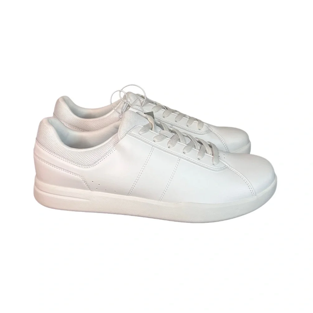 Goodfellow & Co Scout Men’s White Low Top Sneakers Size 12 NWT